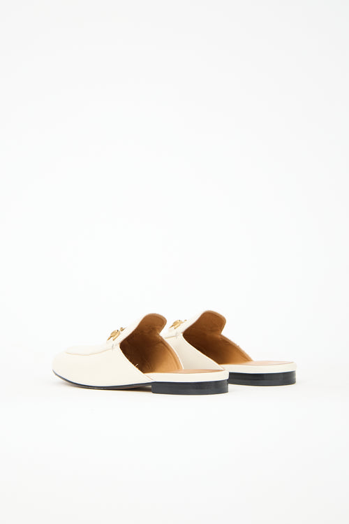 Gucci Leather Princetown Mule