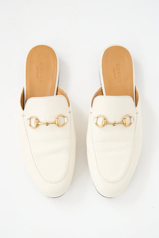 Gucci Leather Princetown Mule