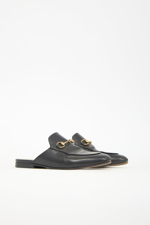 Gucci Leather Princetown Mule