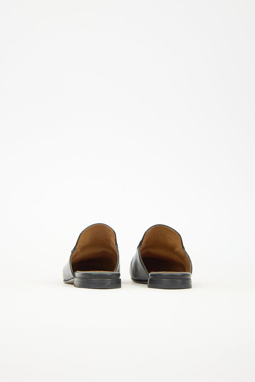 Gucci Leather Princetown Mule
