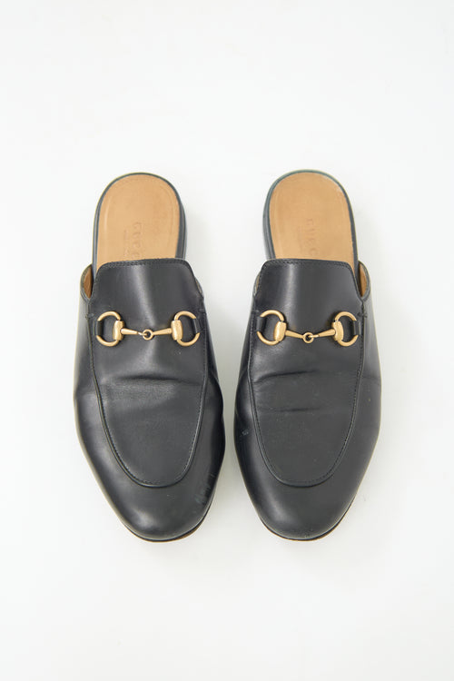 Gucci Leather Princetown Mule