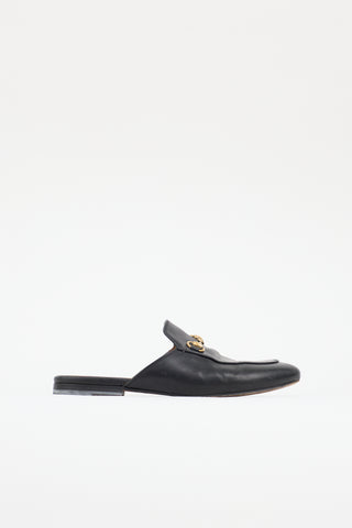 Gucci Leather Princetown Mule