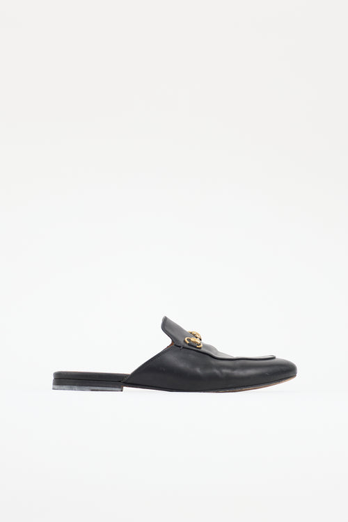 Gucci Leather Princetown Mule