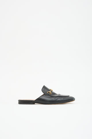 Gucci Leather Princetown Mule