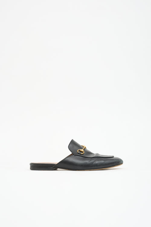 Gucci Leather Princetown Mule