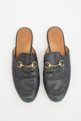 Gucci Leather Princetown Mule