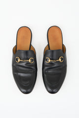 Gucci Leather Princetown Mule
