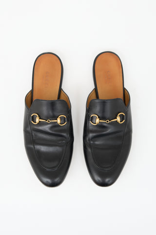 Gucci Leather Princetown Mule