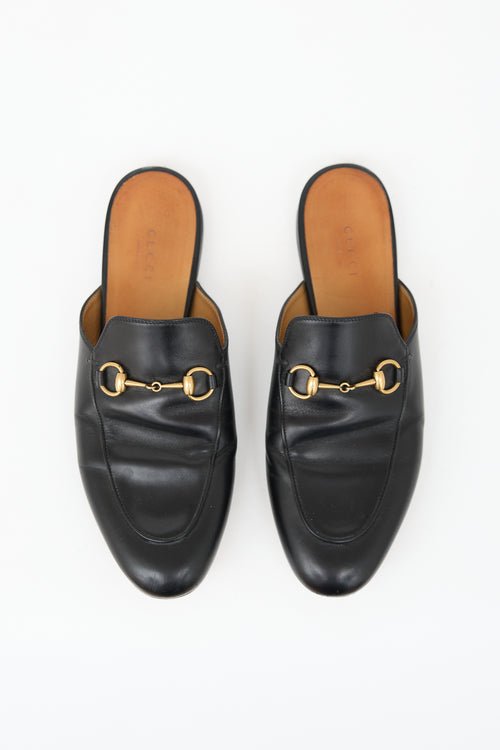 Gucci Leather Princetown Mule