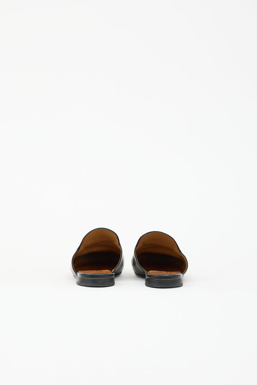Gucci Leather Princetown Mule