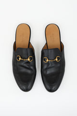 Gucci Leather Princetown Mule