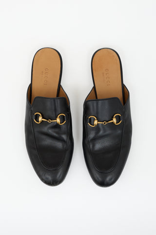 Gucci Leather Princetown Mule