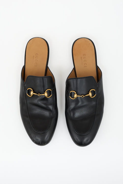 Gucci Leather Princetown Mule