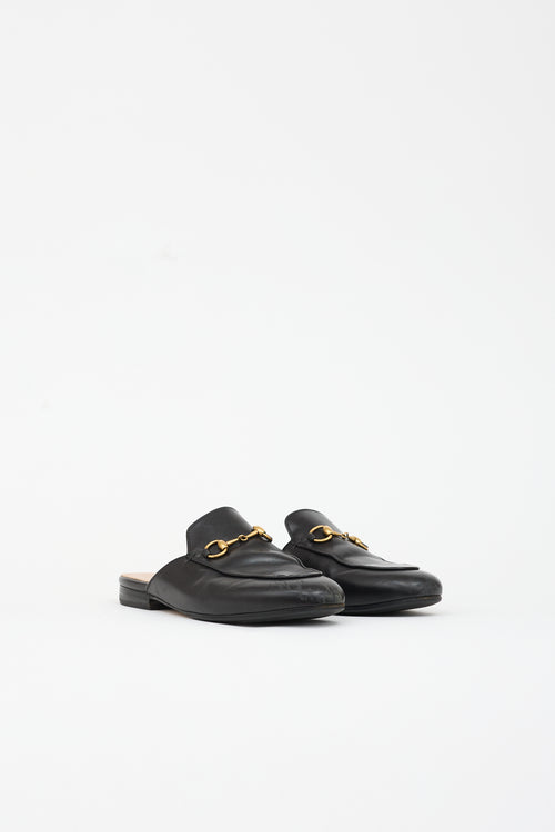Gucci Leather Princetown Mule