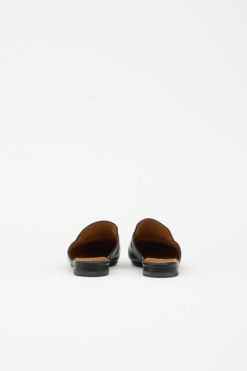Gucci Leather Princetown Mule