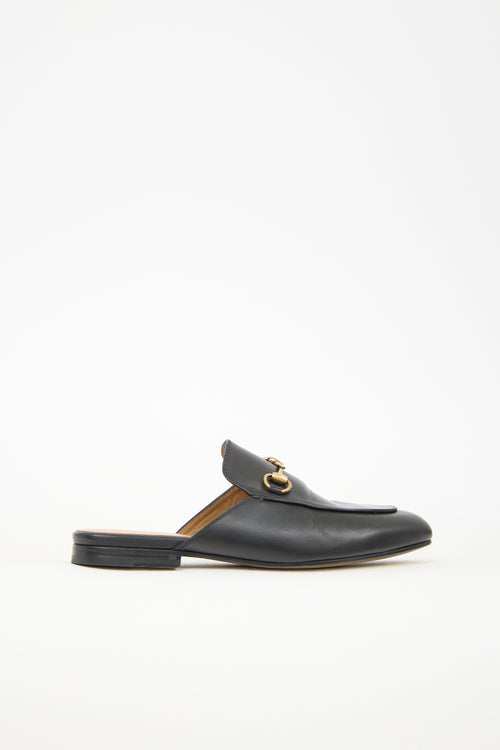 Gucci Leather Princetown Mule