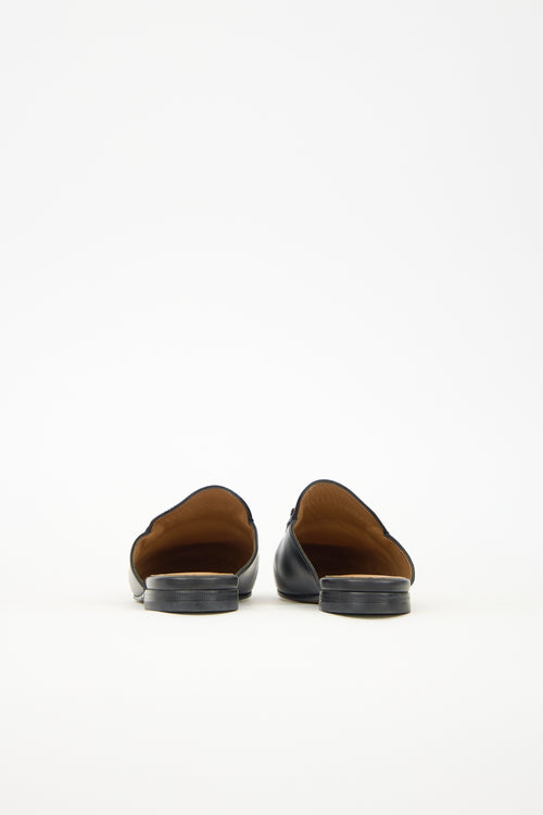Gucci Leather Princetown Mule