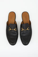 Gucci Leather Princetown Mule