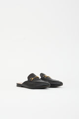 Gucci Leather Princetown Mule