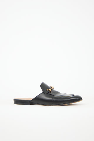 Gucci Leather Princetown Mule