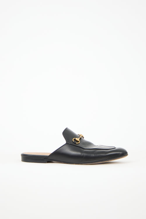 Gucci Leather Princetown Mule