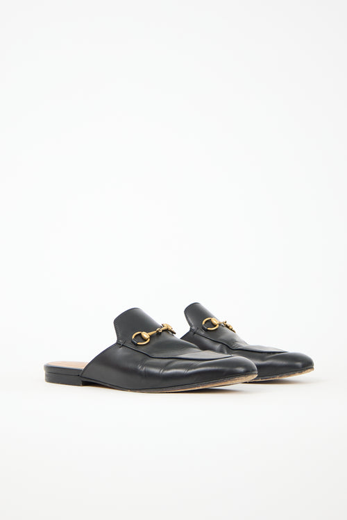 Gucci Leather Princetown Mule