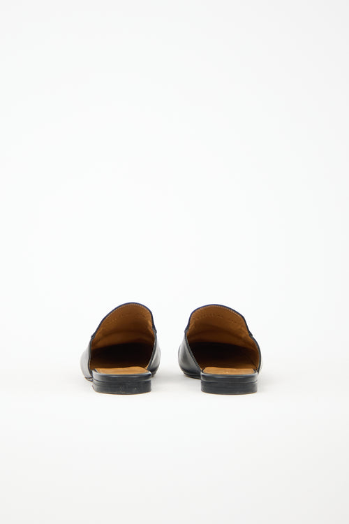 Gucci Leather Princetown Mule