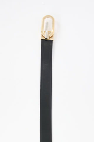 Gucci Leather Reversible Logo Belt