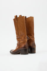 Gucci Leather Riding Boot