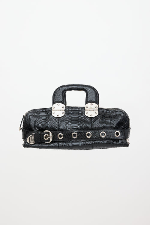 Gucci Leather Romy Boston Bag