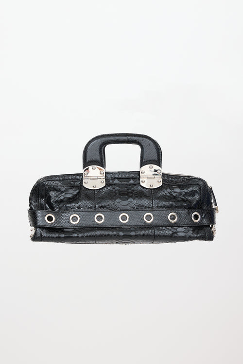 Gucci Leather Romy Boston Bag