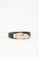 Gucci Leather Slim Belt
