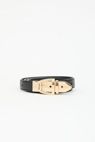 Gucci Leather Slim Belt