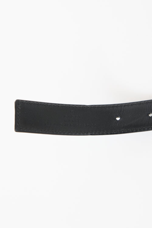 Gucci Leather Slim Belt