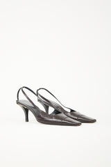 Gucci Leather Slingback Heel