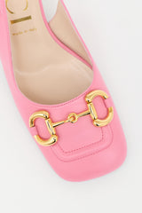 Gucci Leather Slingback Heel