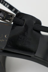 Gucci Leather Slingback Sandal