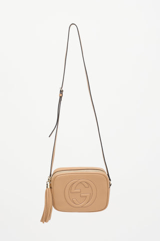 Gucci Leather Soho Disco GG Bag
