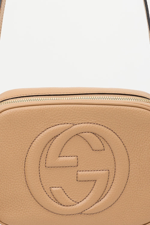 Gucci Leather Soho Disco GG Bag