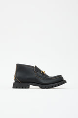 Gucci Leather Sylke  Boot