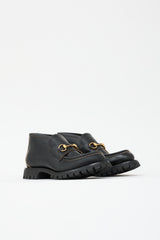 Gucci Leather Sylke  Boot
