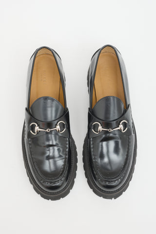 Gucci Leather Sylke Platform Loafer