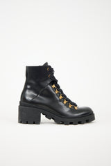 Gucci Leather Sylvie Boot