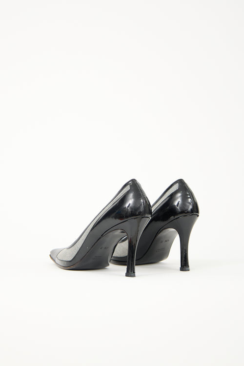 Gucci Leather Two Tone Pump