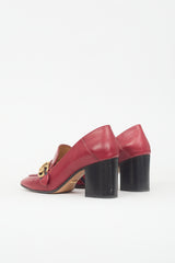 Gucci Leather Web Peyton Loafer