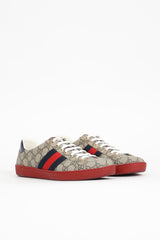 Gucci Leather Ace GG Supreme Sneaker