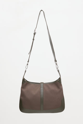 Gucci Leather & Satin Jackie Bag