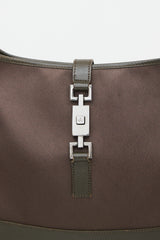 Gucci Leather & Satin Jackie Bag