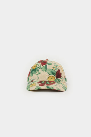 Gucci Linen Floral Baseball Cap