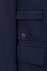 Gucci Linen Patch Pocket Blazer